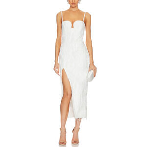 Elliatt White Strapless Dress